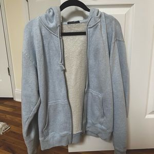 Brandy Melville Zip-Up Hoodie